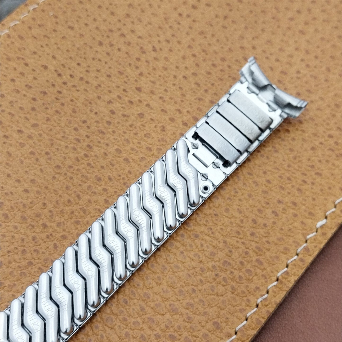 Vintage Kreisler USA Stainless Steel Expansion Unused 1960s Classic Watch Band