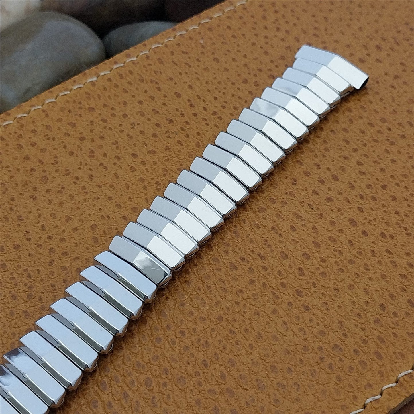 Vintage Kreisler USA 12k White Gold-Filled Unused nos 1950s Classic Watch Band