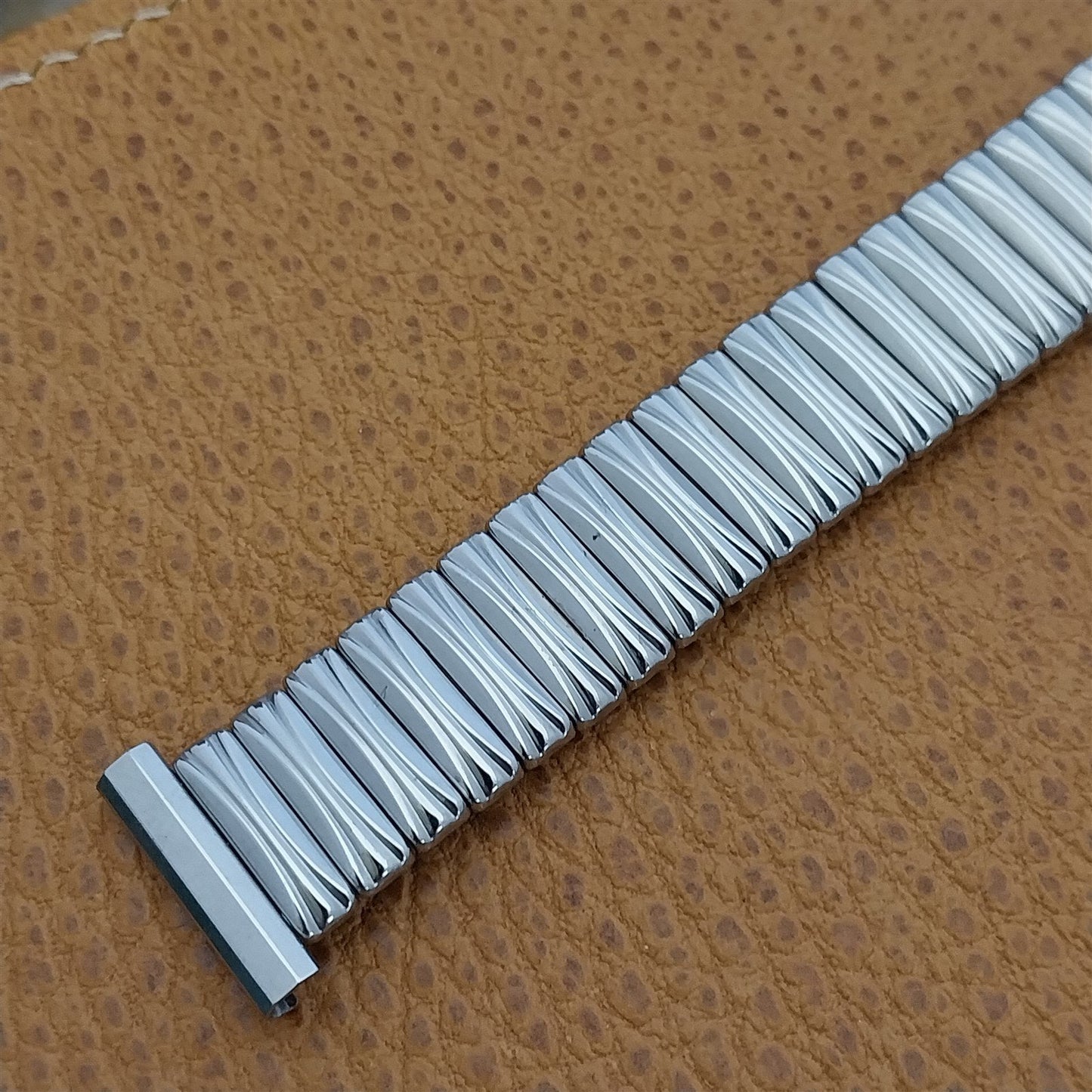 19mm 18mm 16mm Kreisler Short Stainless Steel Expansion 1960s Vintage Watch Band