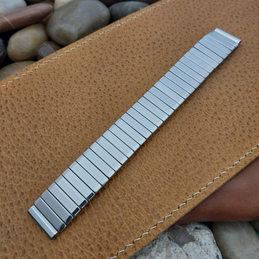 Vintage Kreisler USA Stainless Steel Expansion 5/8" nos Classic 1960s Watch Band