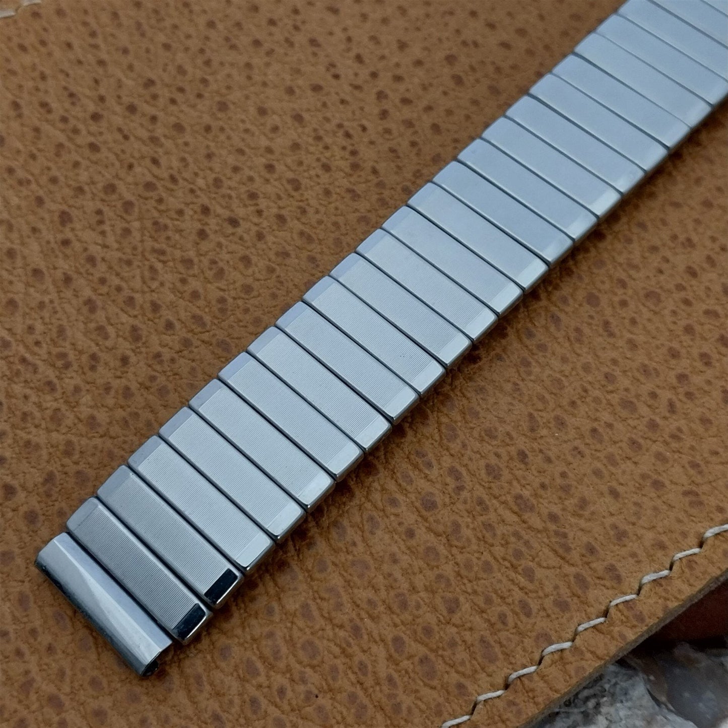 Vintage Kreisler USA Stainless Steel Expansion 5/8" nos Classic 1960s Watch Band