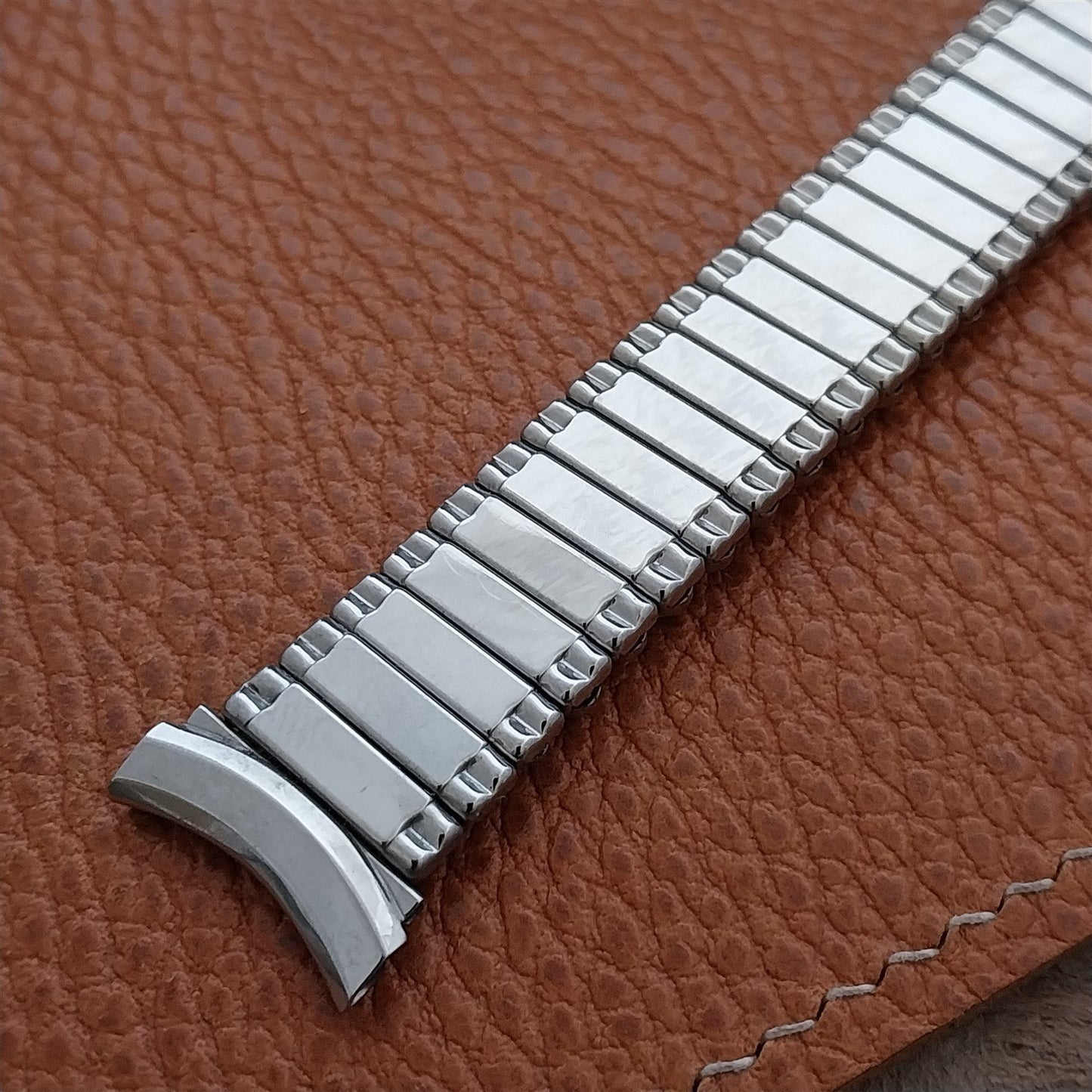 19mm 18mm 16mm Kreisler Classic Stainless Steel Unused 1950s Vintage Watch Band