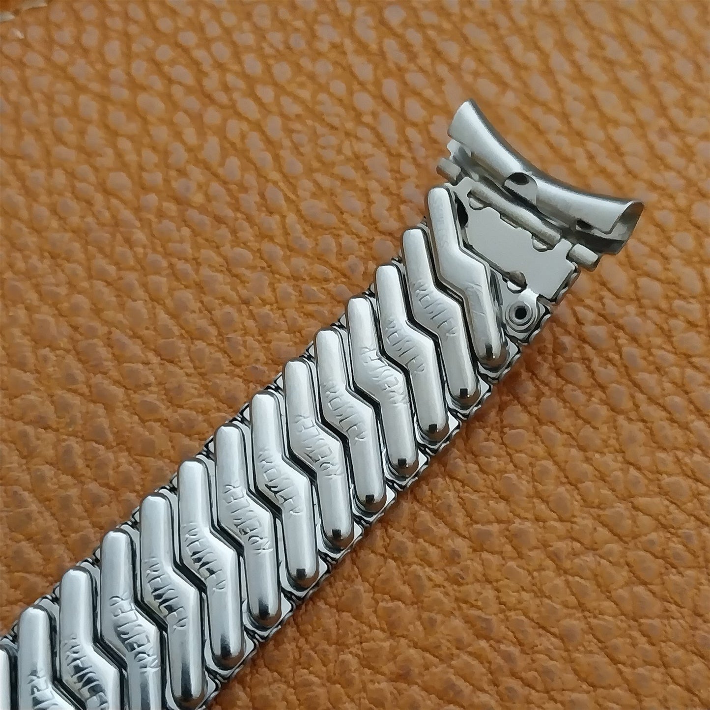 19mm 18mm 16mm Kreisler Classic Stainless Steel Unused 1950s Vintage Watch Band