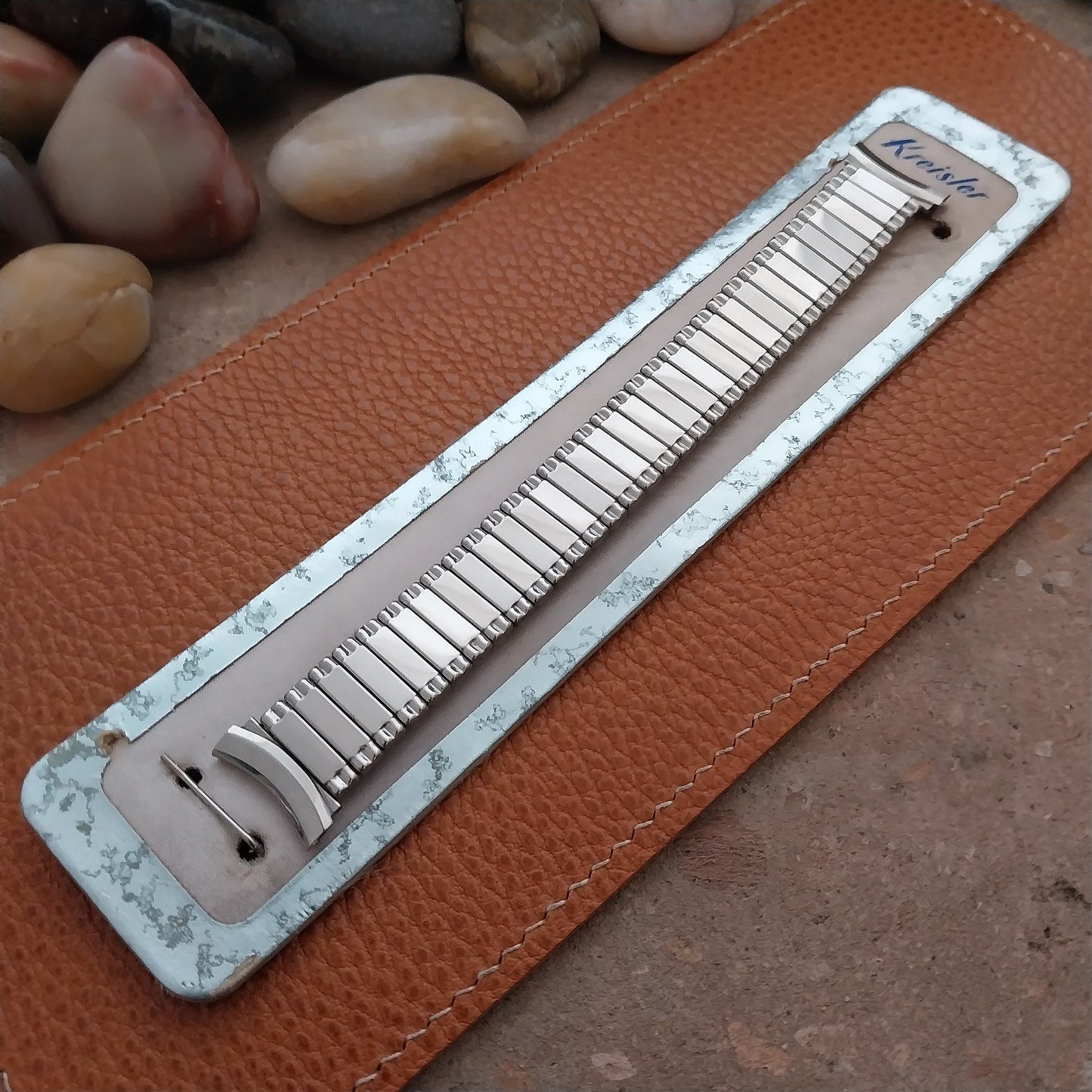 19mm 18mm 16mm Kreisler Classic Stainless Steel Unused 1950s Vintage Watch Band