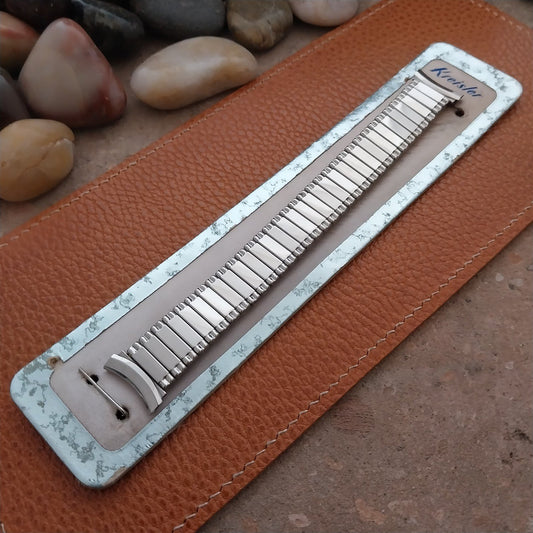 19mm 18mm 16mm Kreisler Classic Stainless Steel Unused 1950s Vintage Watch Band