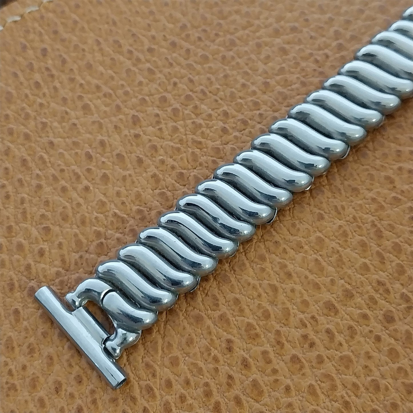 19mm Kestenmade USA Stainless Steel nos 1950s Vintage Watch Band 18mm 16mm