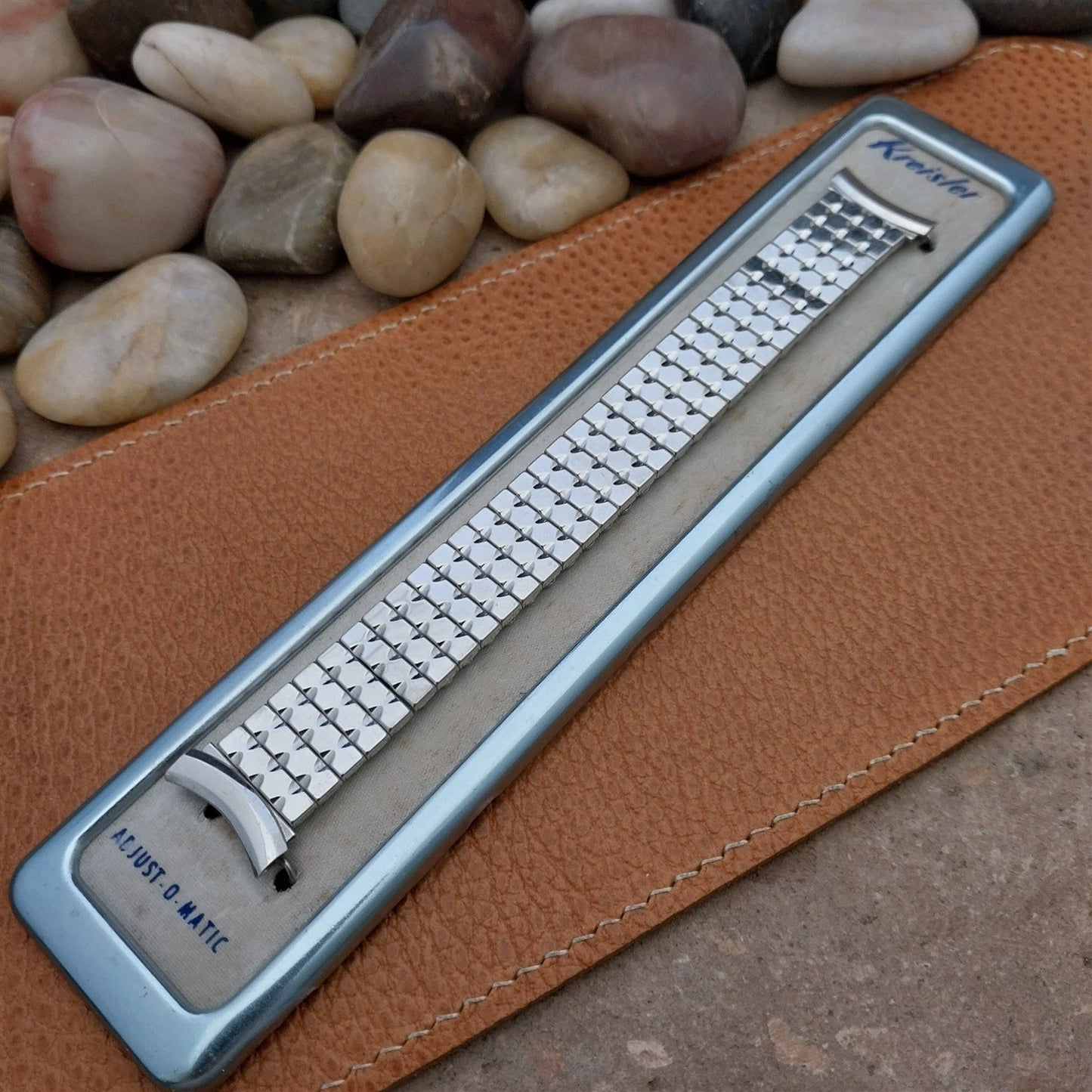 Kreisler 19mm 18mm 16mm White Gold-Filled nos Unused 1950s Vintage Watch Band