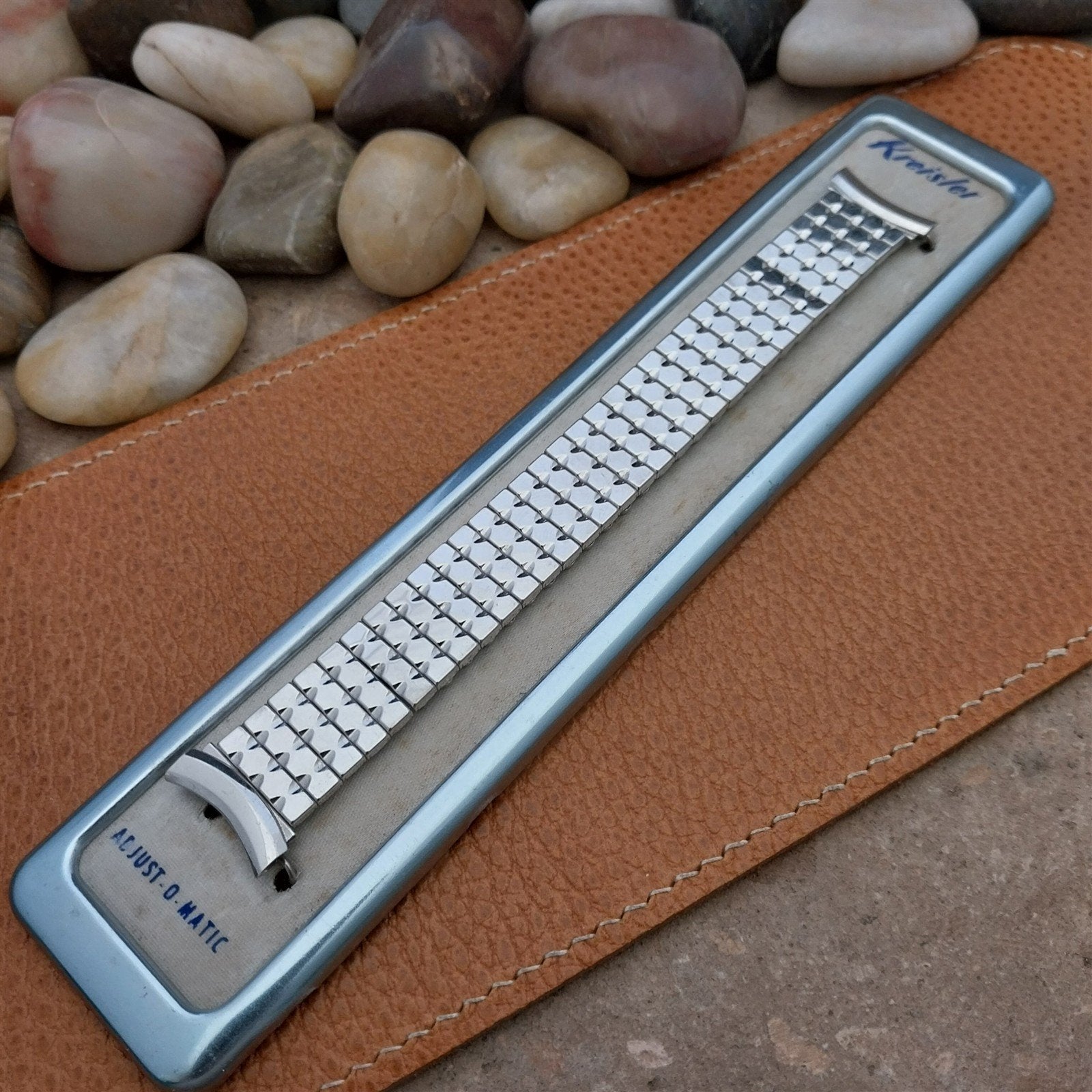 Kreisler 19mm 18mm 16mm White Gold-Filled nos Unused 1950s Vintage Watch Band