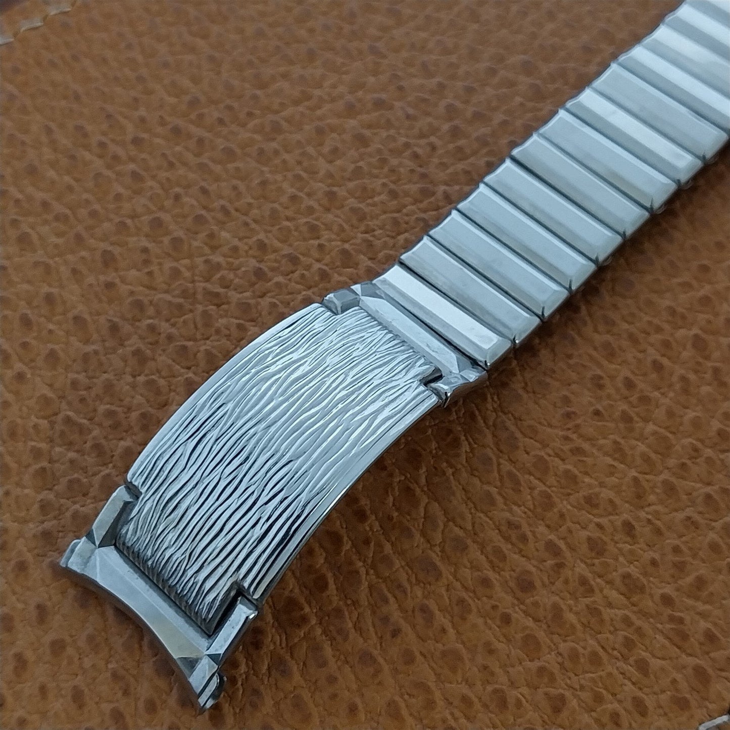 Kreisler USA Stainless Steel 19mm 18mm 17.2mm Unused 1960s Vintage Watch Band