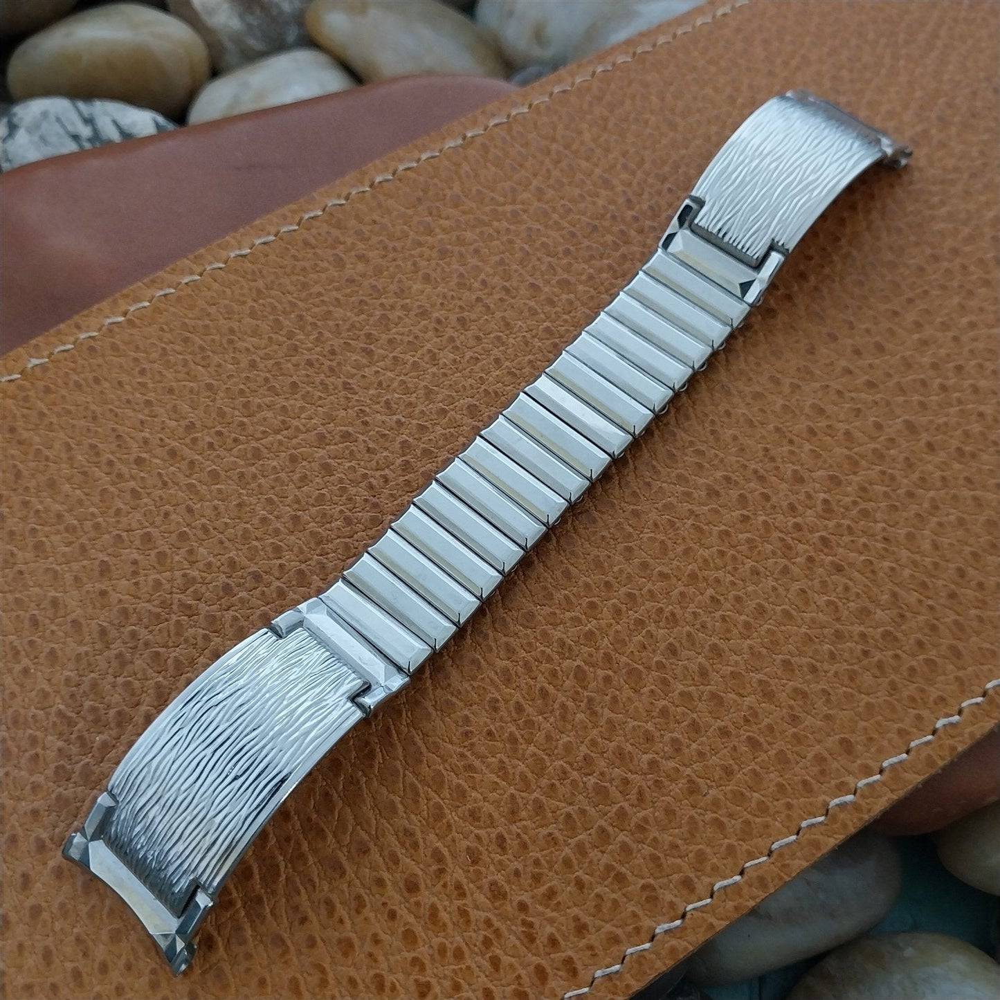 Kreisler USA Stainless Steel 19mm 18mm 17.2mm Unused 1960s Vintage Watch Band