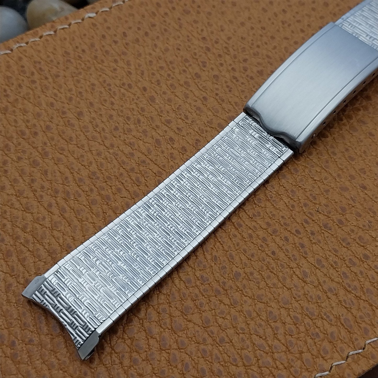 19mm 18mm 17.2mm Stainless Steel Kreisler USA Unused 1960s Vintage Watch Band