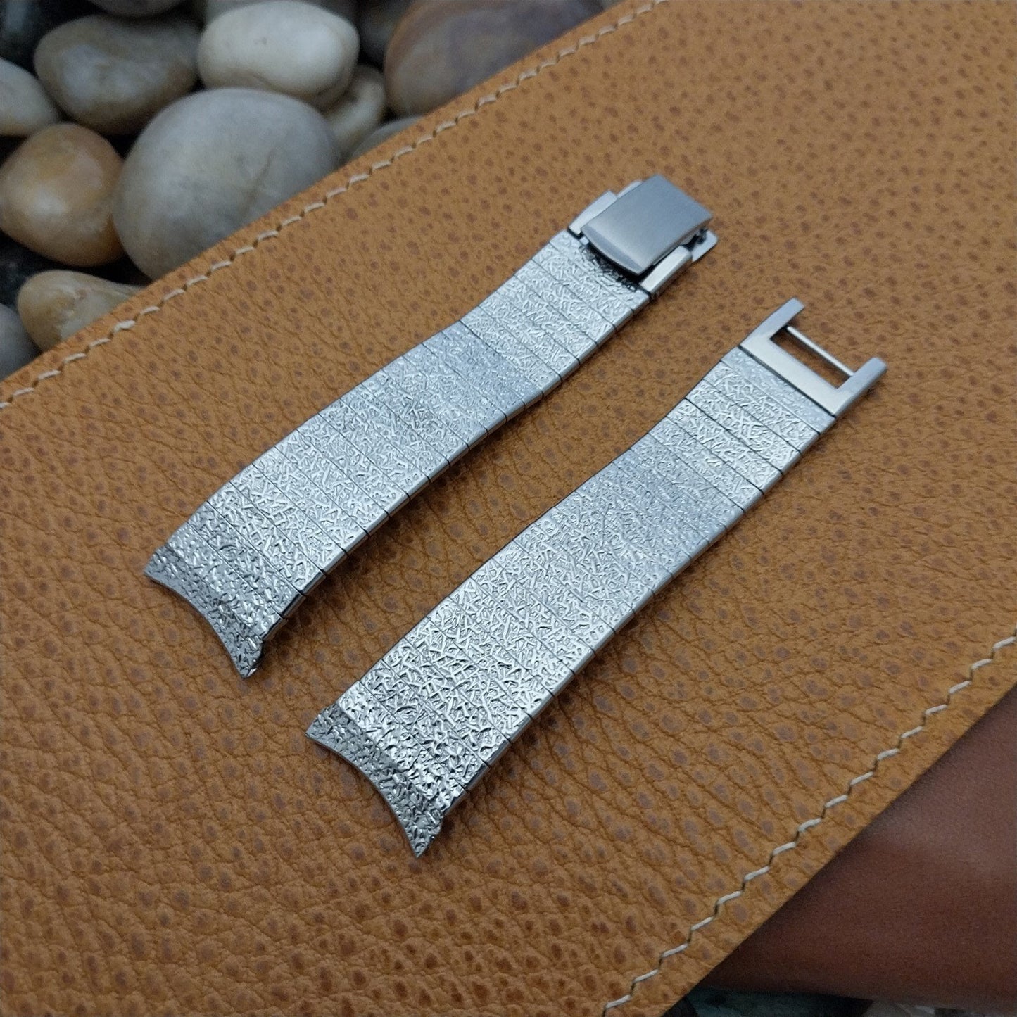 19mm 18mm Stainless Steel Kreisler Stelux Unused 1960s-1970s Vintage Watch Band