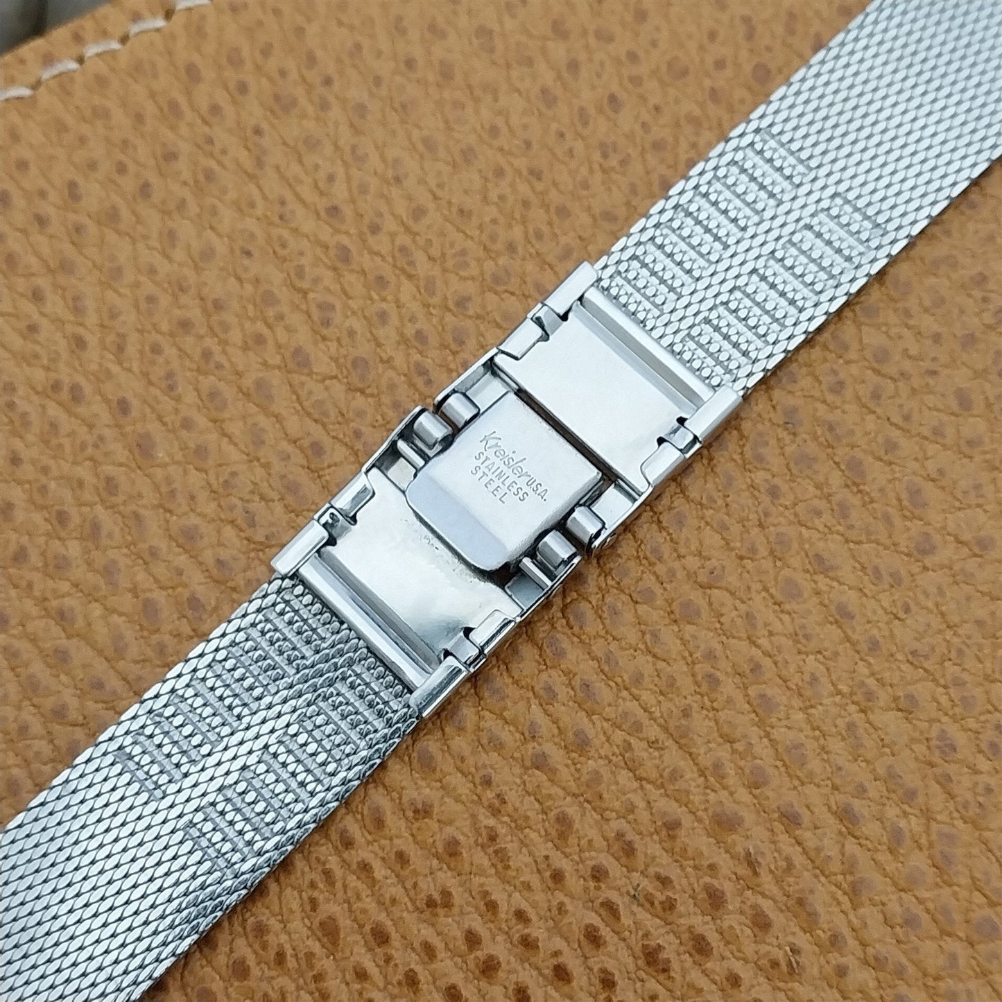 Vintage Kreisler Classic Stainless Steel Mesh nos Unused 17.2mm 1960s Watch Band