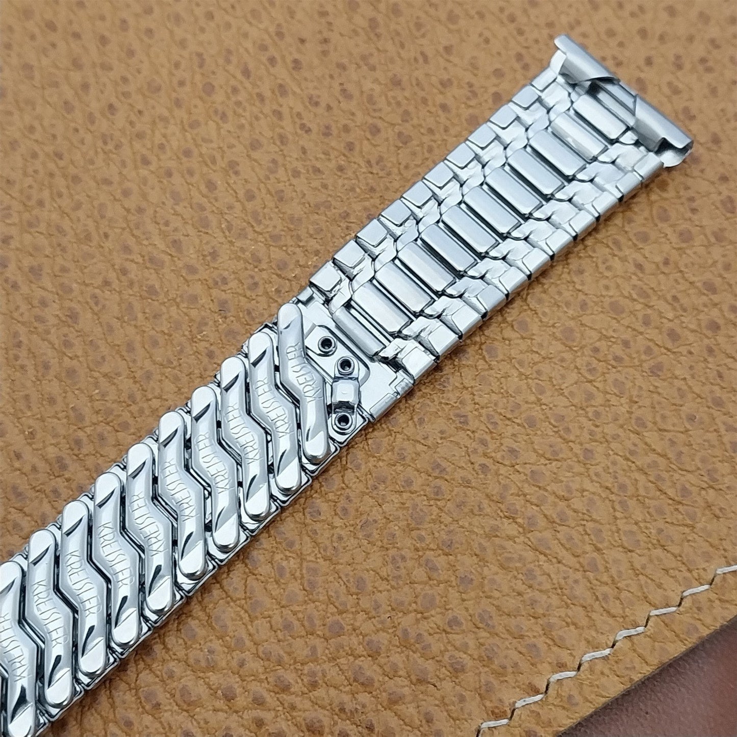 18mm 19mm Stainless Steel Vintage 1960s Kreisler now Unused Classic Watch Band