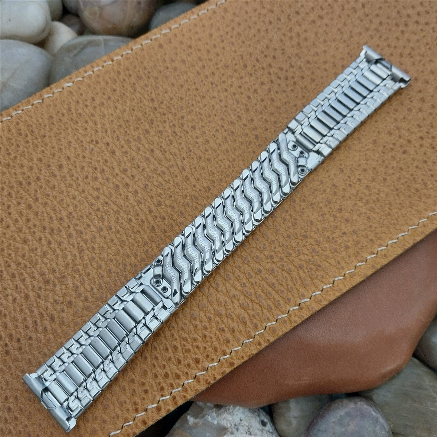 18mm 19mm Stainless Steel Vintage 1960s Kreisler now Unused Classic Watch Band