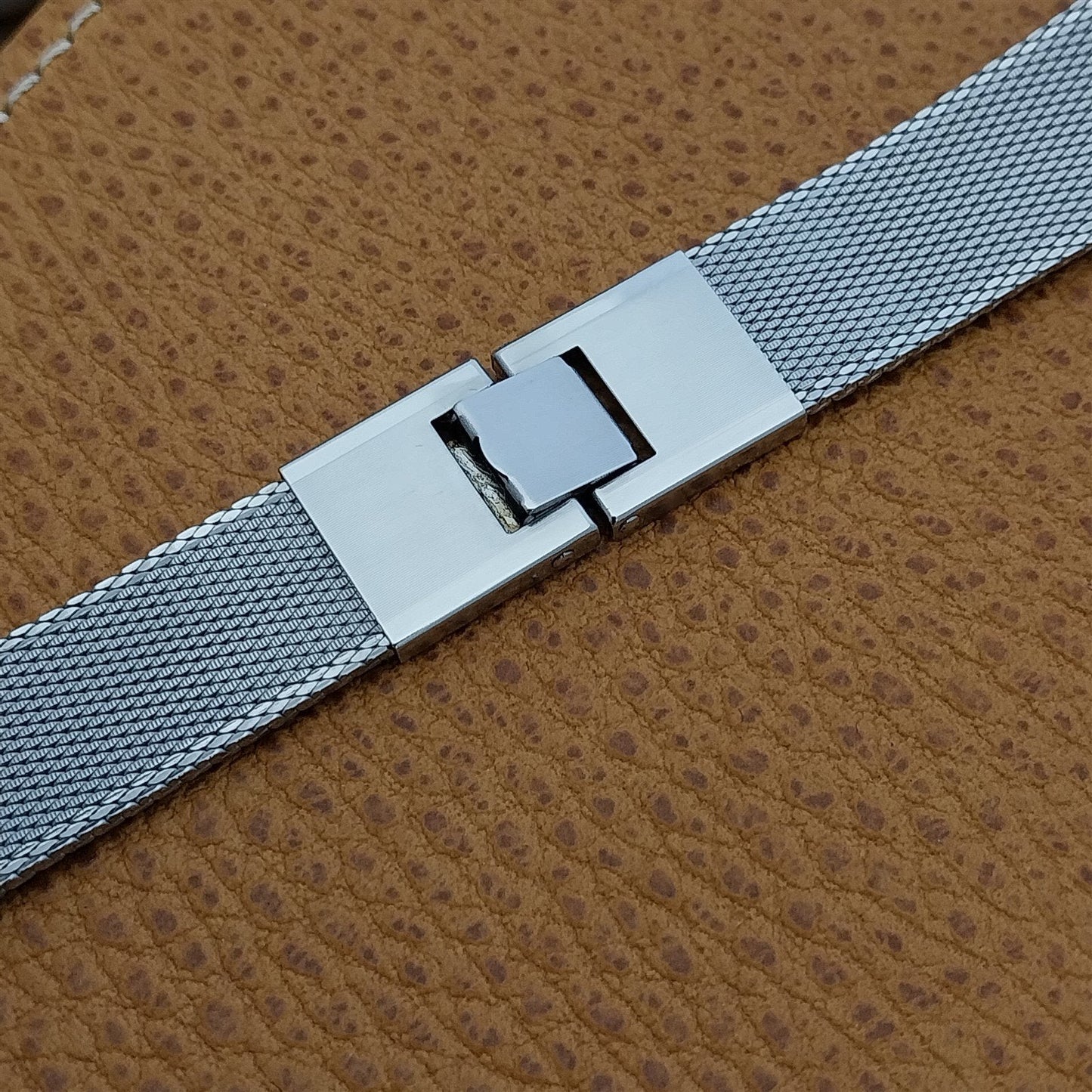 Vintage Stainless Steel Mesh 17.2mm Kreisler Classic Unused 1960s Watch Band