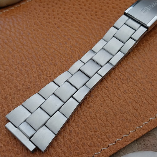 Vintage 18mm Bowmar LED Duchess Stainless Steel Unused Classic 1970s Watch Band