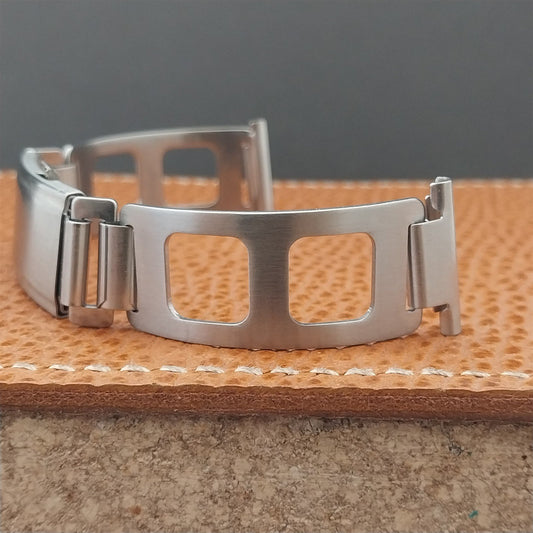 18mm Rally GT Stainless Steel Expandro nos Unused 1970s Vintage Watch Band