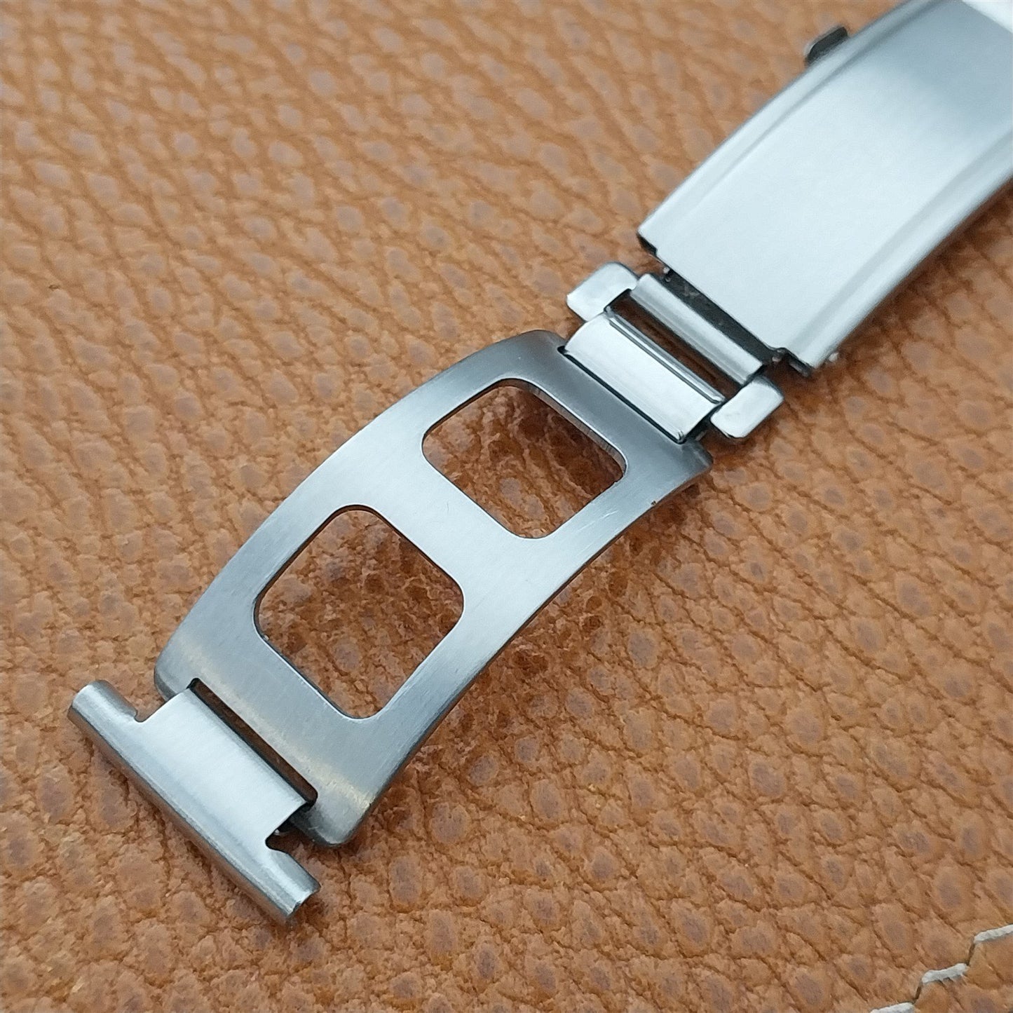 18mm Rally GT Stainless Steel Expandro nos Unused 1970s Vintage Watch Band