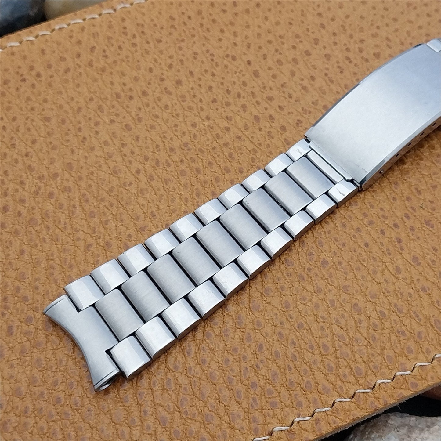 19mm Stainless Steel Kreisler Stelux Mint nos Vintage Watch Band