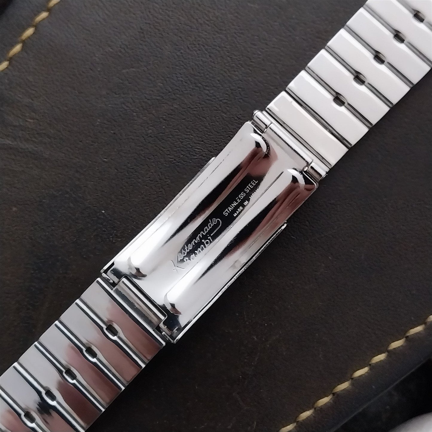 Stainless Steel 17.2mm Kestenmade Bambi 1960s-1970s Unused Vintage Watch Band