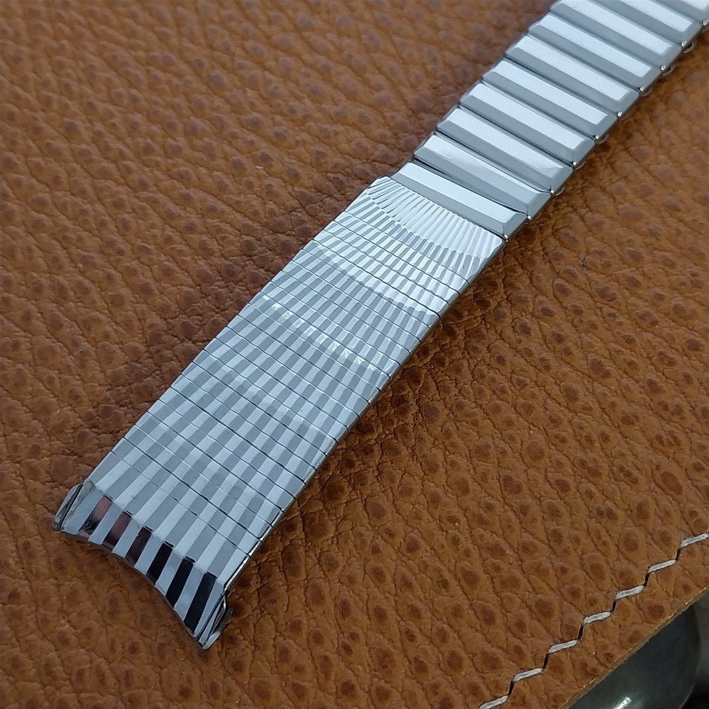 Vintage Kreisler 19mm 18mm 17mm Stainless Steel Unused 1960s Watch Band