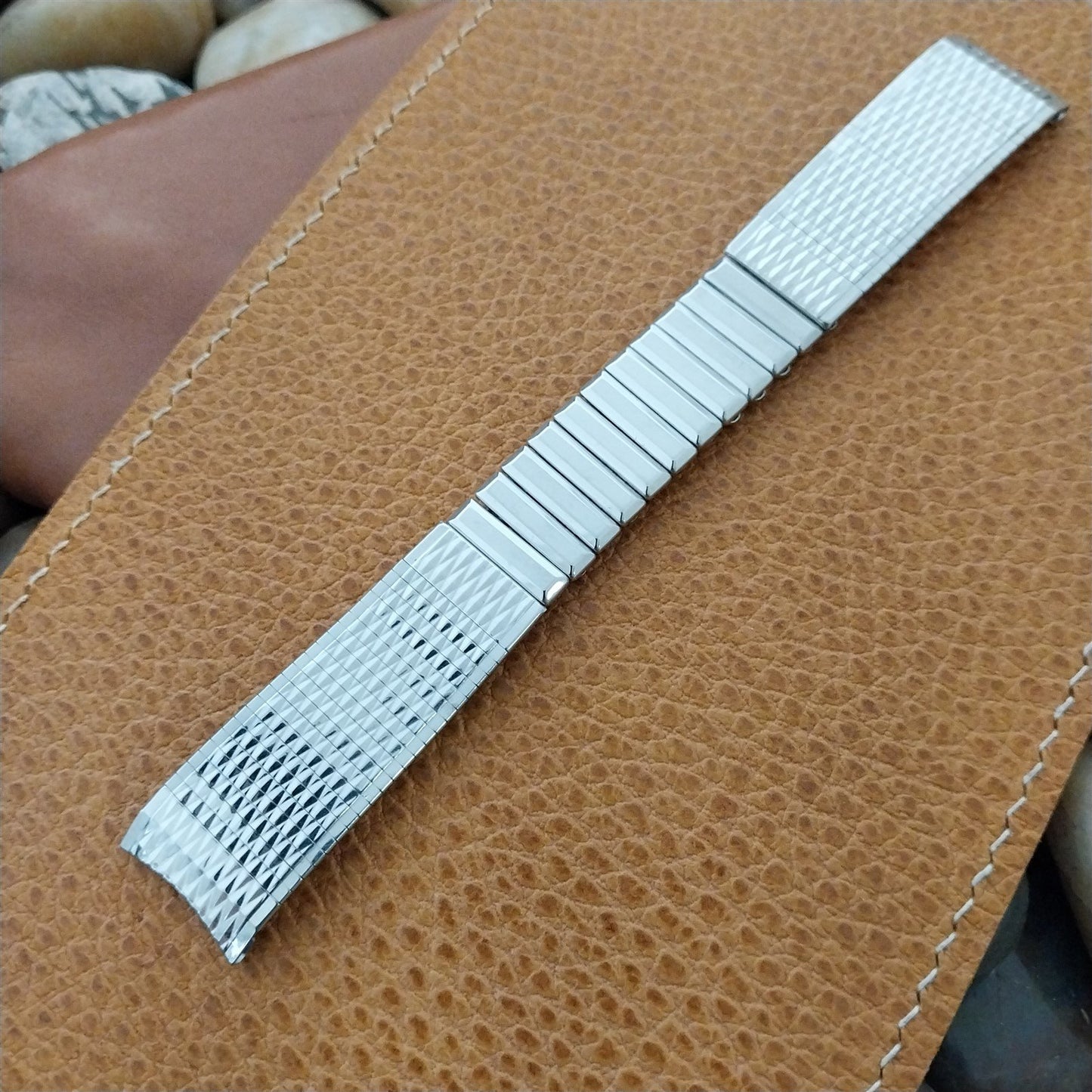 Bulova Sea King 1960s Kreisler USA Stainless Steel Short nos Vintage Watch Band