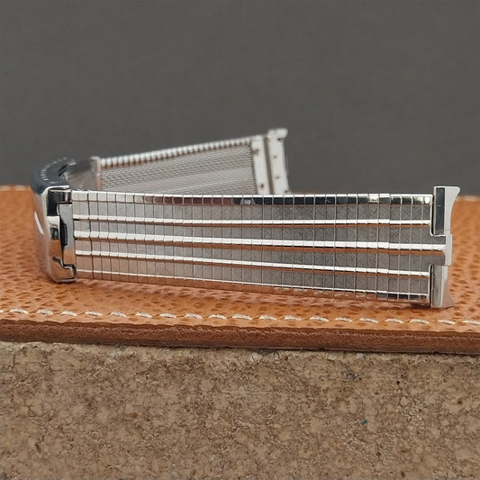 18mm 19mm JB Champion USA Stainless Steel Unused 1960s-1970s Vintage Watch Band