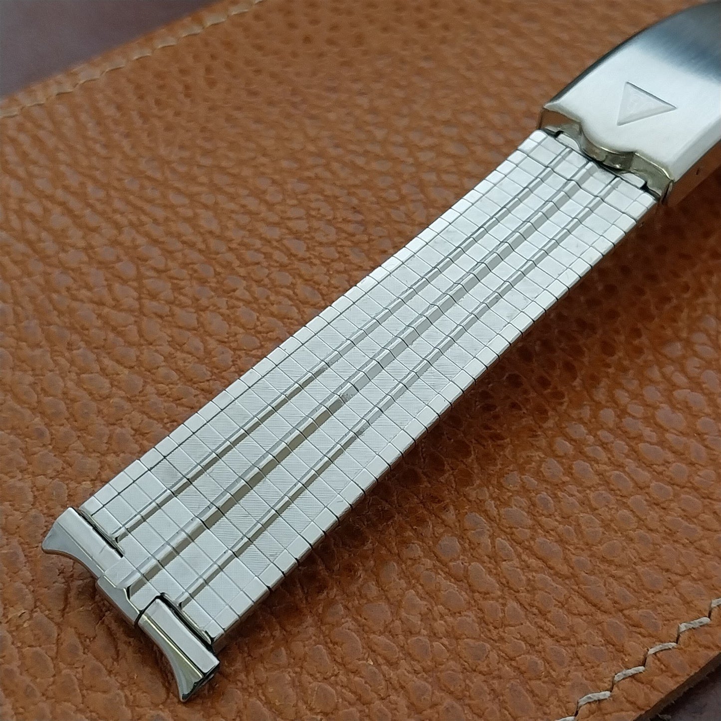 18mm 19mm JB Champion USA Stainless Steel Unused 1960s-1970s Vintage Watch Band