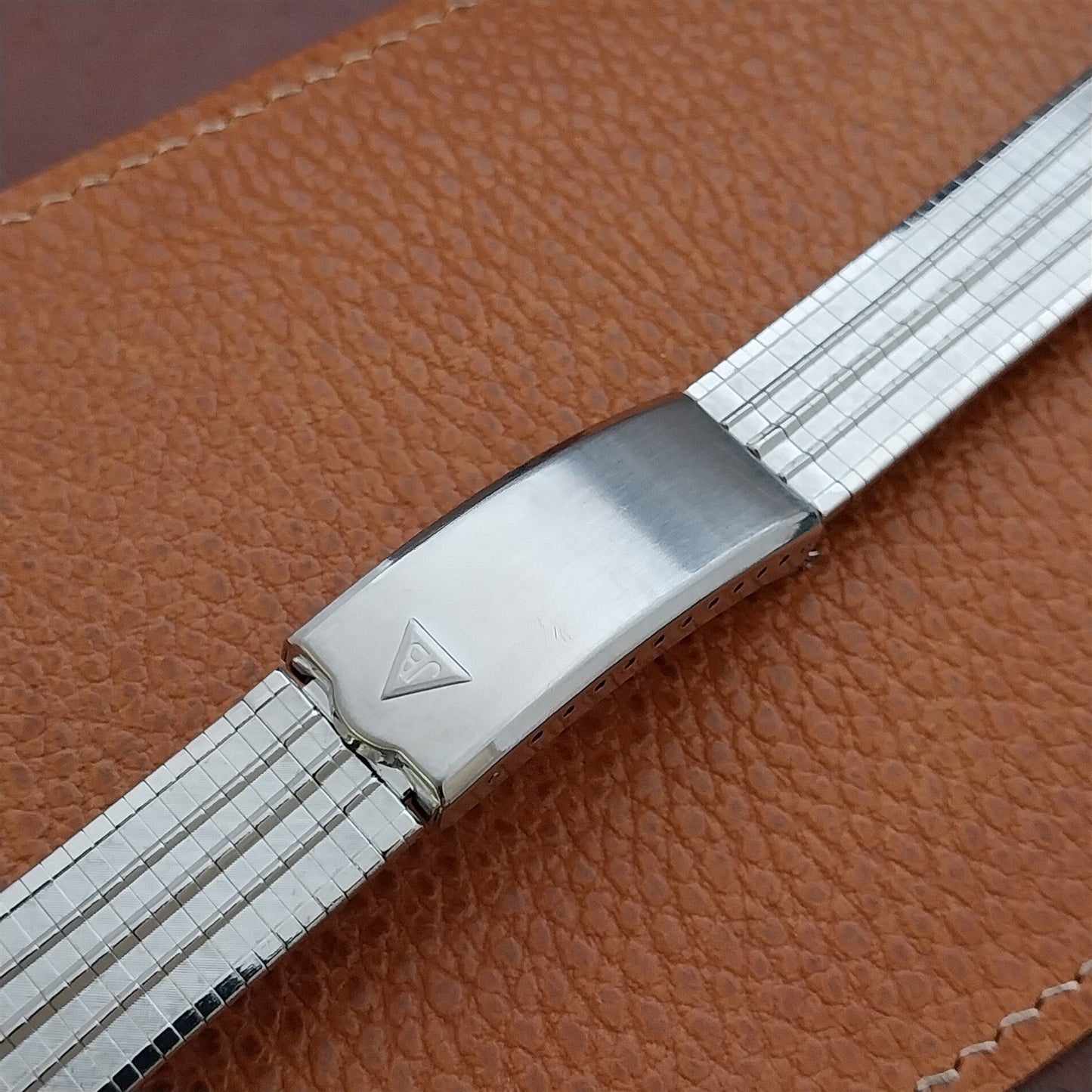 18mm 19mm JB Champion USA Stainless Steel Unused 1960s-1970s Vintage Watch Band
