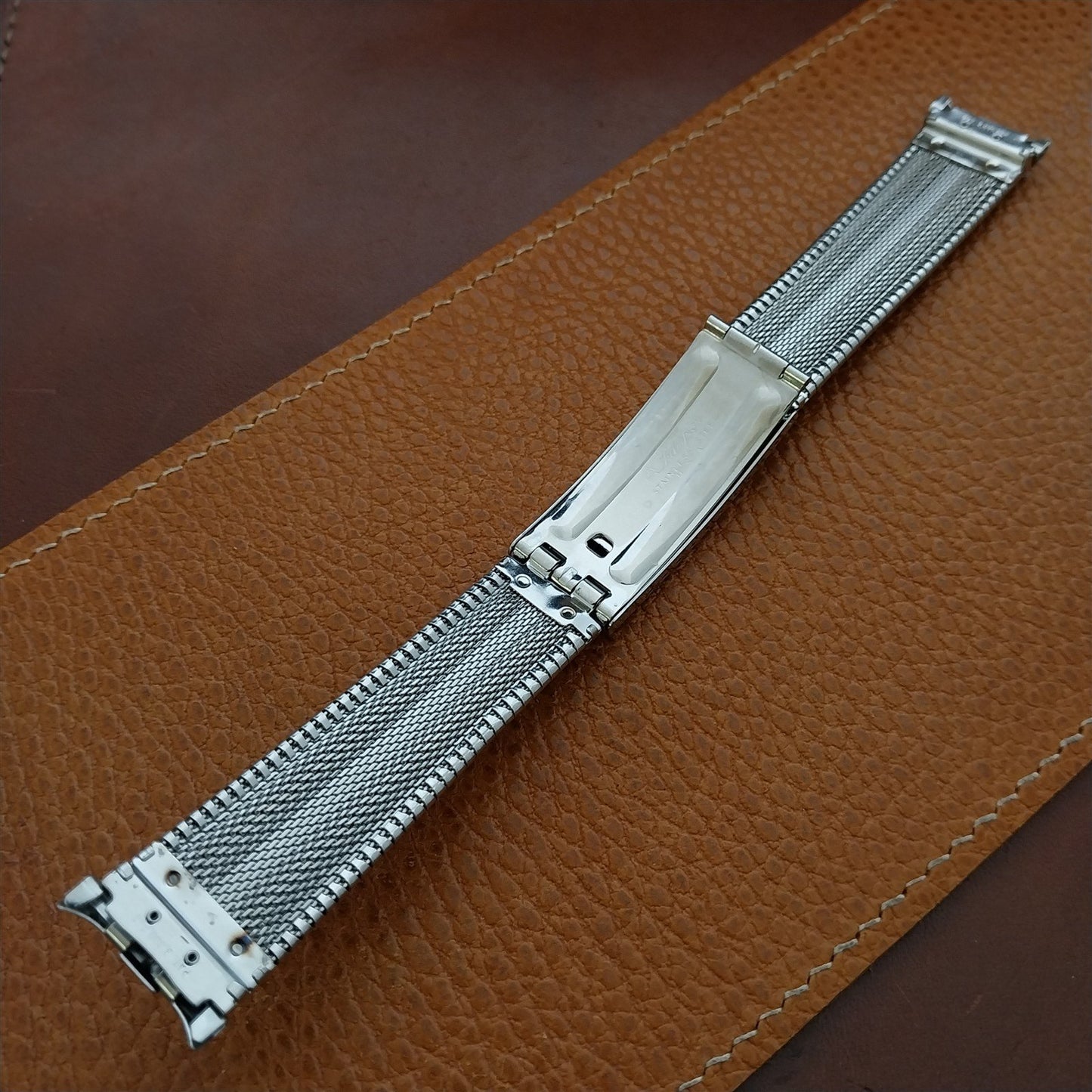 18mm 19mm JB Champion USA Stainless Steel Unused 1960s-1970s Vintage Watch Band