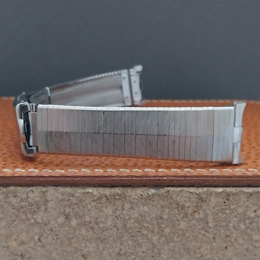 18mm 19mm JB Champion USA Stainless Steel Unused nos 1960s Vintage Watch Band
