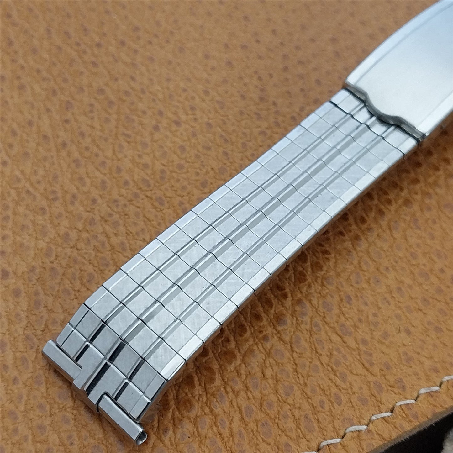 Vintage 17mm 18mm 19mm JB Champion Stainless Classic 1960s Vintage Watch Band