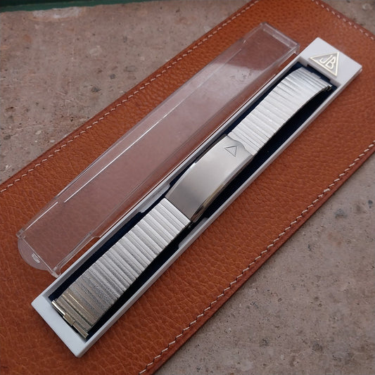 JB Champion 17mm 18mm 19mm Stainless Steel 1960s Vintage Watch Band