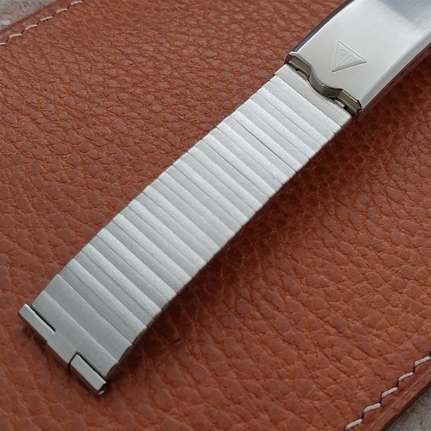 JB Champion 17mm 18mm 19mm Stainless Steel 1960s Vintage Watch Band