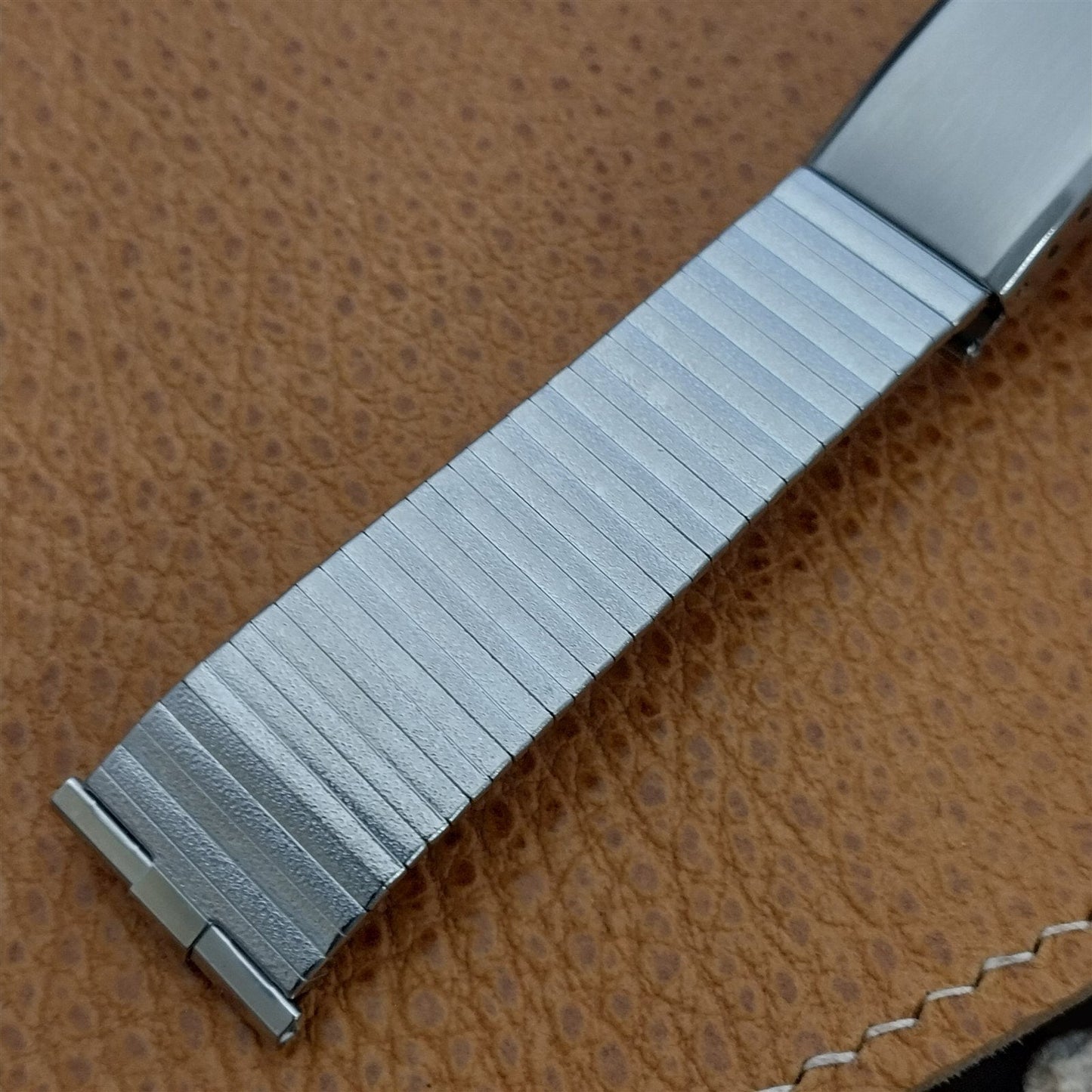 JB Champion USA Stainless Steel nos 1960s Vintage Watch Band 18mm 19mm