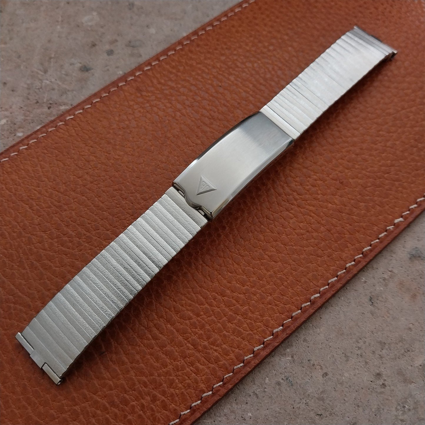 JB Champion 17mm 18mm 19mm Stainless Steel 1960s Vintage Watch Band