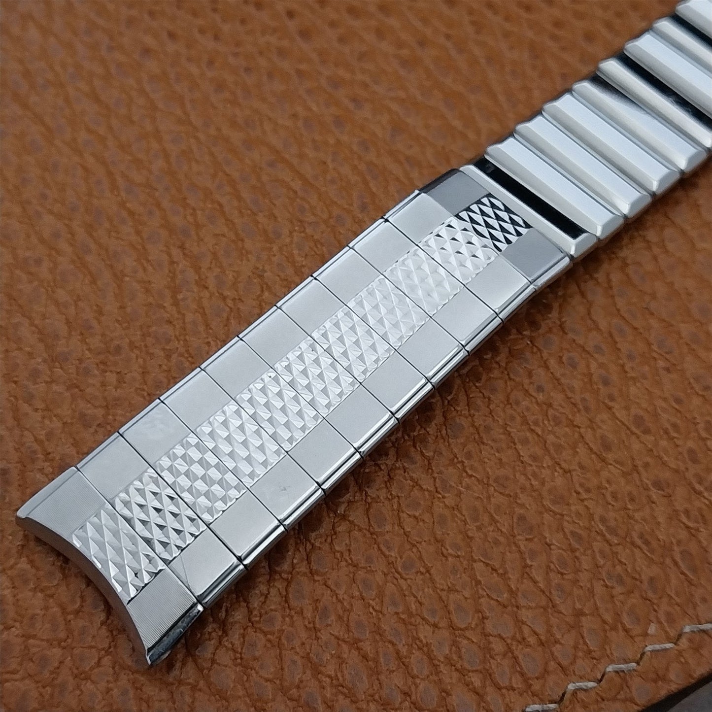 Hamilton Electric Nautilus 502 & 509 Stainless Steel nos Vintage Watch Band