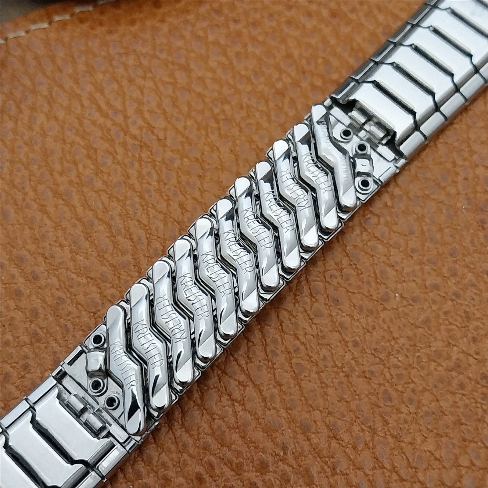 Hamilton Electric Nautilus 502 & 509 Stainless Steel nos Vintage Watch Band