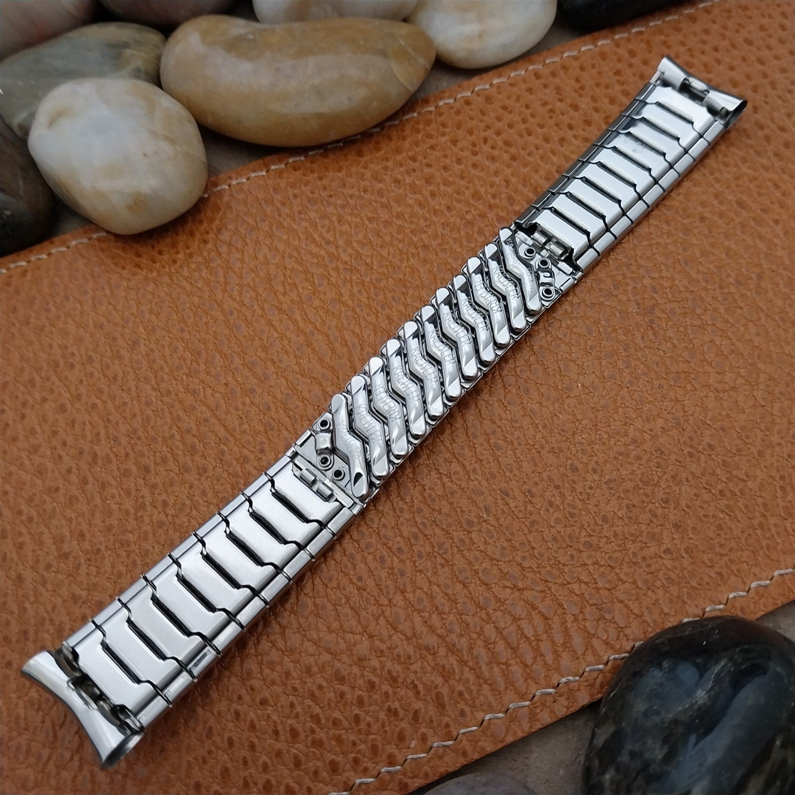 Hamilton Electric Nautilus 502 & 509 Stainless Steel nos Vintage Watch Band