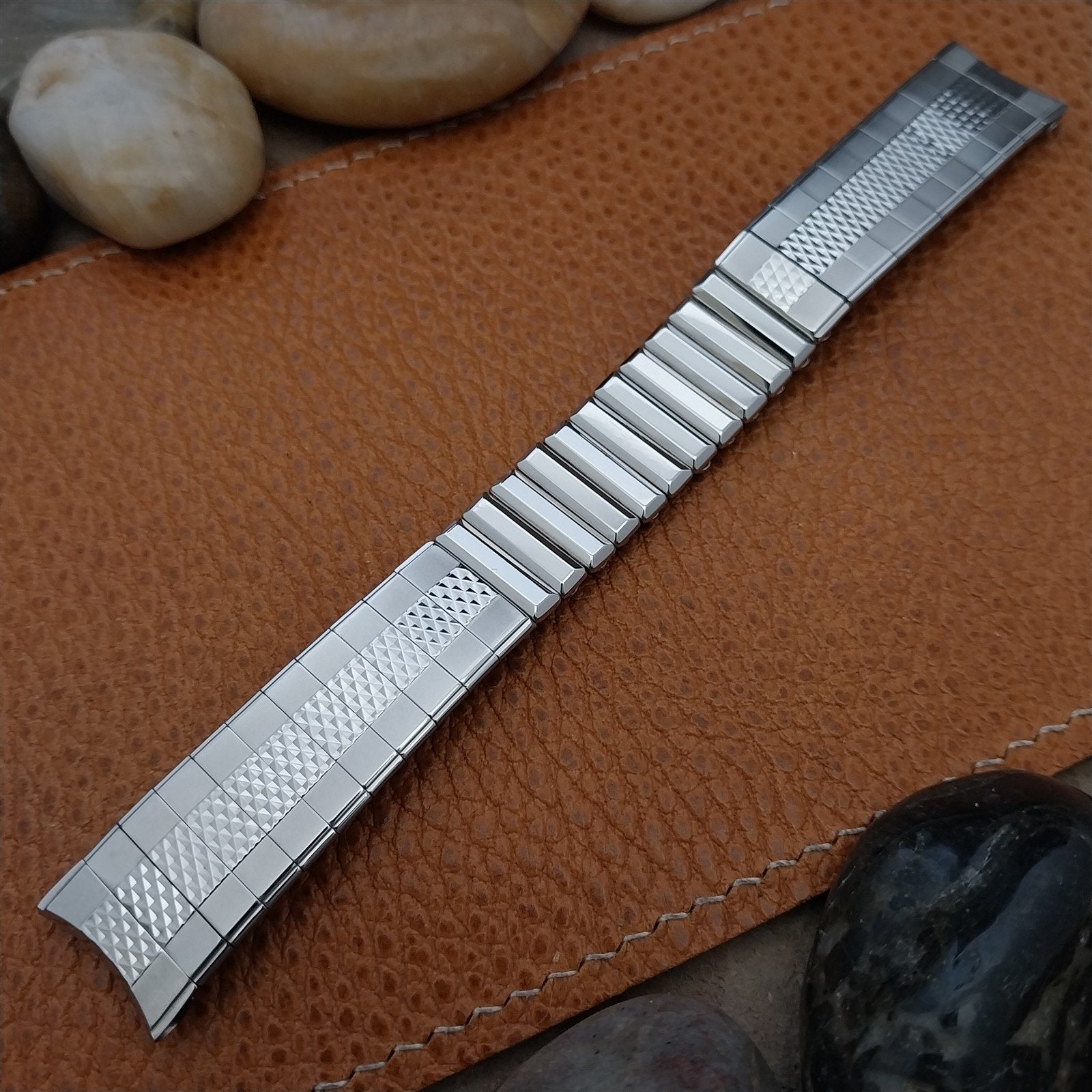 Hamilton Electric Nautilus 502 & 509 Stainless Steel nos Vintage Watch Band