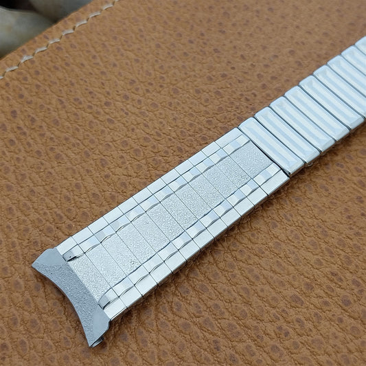 Kreisler 19mm 18mm 17.2mm Stainless Steel nos Unused 1960s Vintage Watch Band