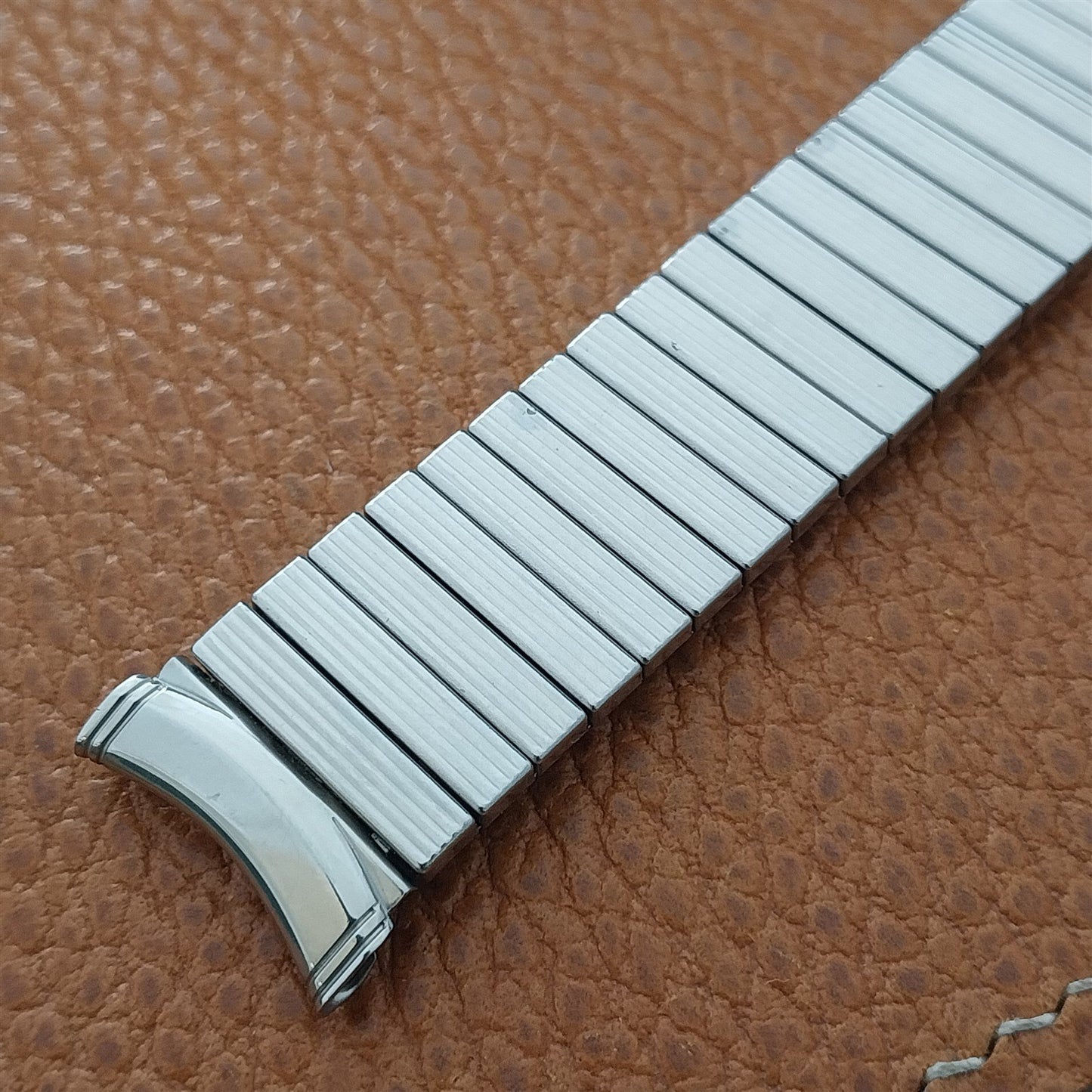 Vintage 19mm 18mm 17mm Kreisler Stainless Classic Stretch Unused 70s Watch Band