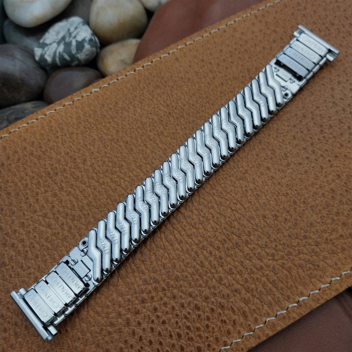 19mm 18mm 16mm Kreisler Stainless Steel nos Unused 1960s Vintage Watch Band