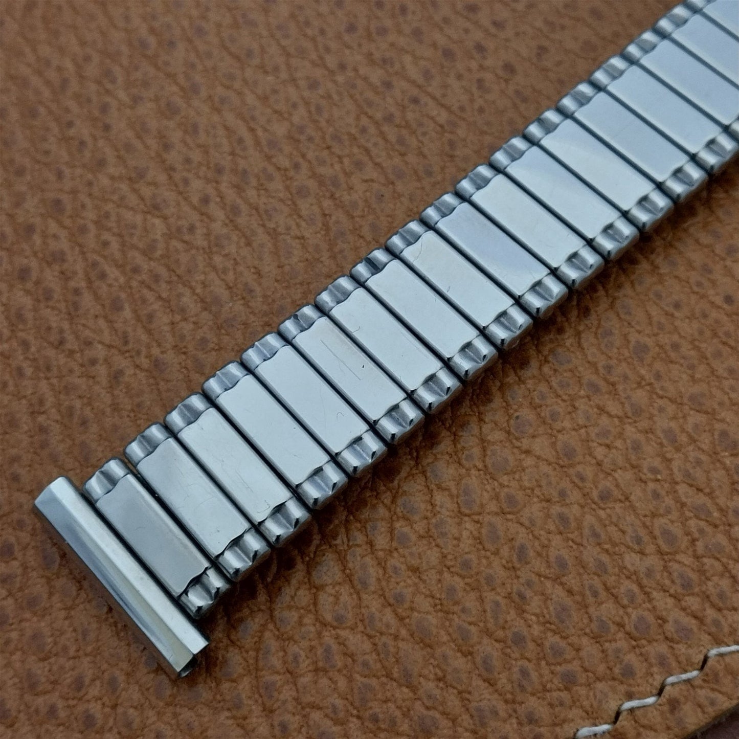 Vintage 19mm 18mm 16mm Kreisler Stainless Steel Stretch Unused 1960s Watch Band