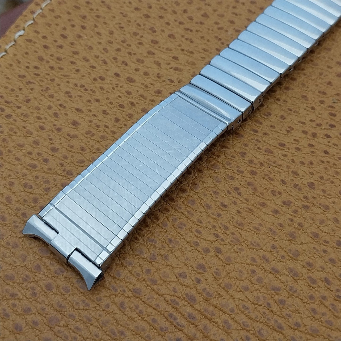 Stainless Steel Perpetual Calendar JB Champion 1960s Unused Vintage Watch Band