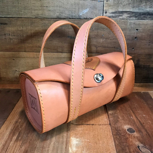 Handmade in California Classic Natural Leather Handbag Roux & ThatDarnHead