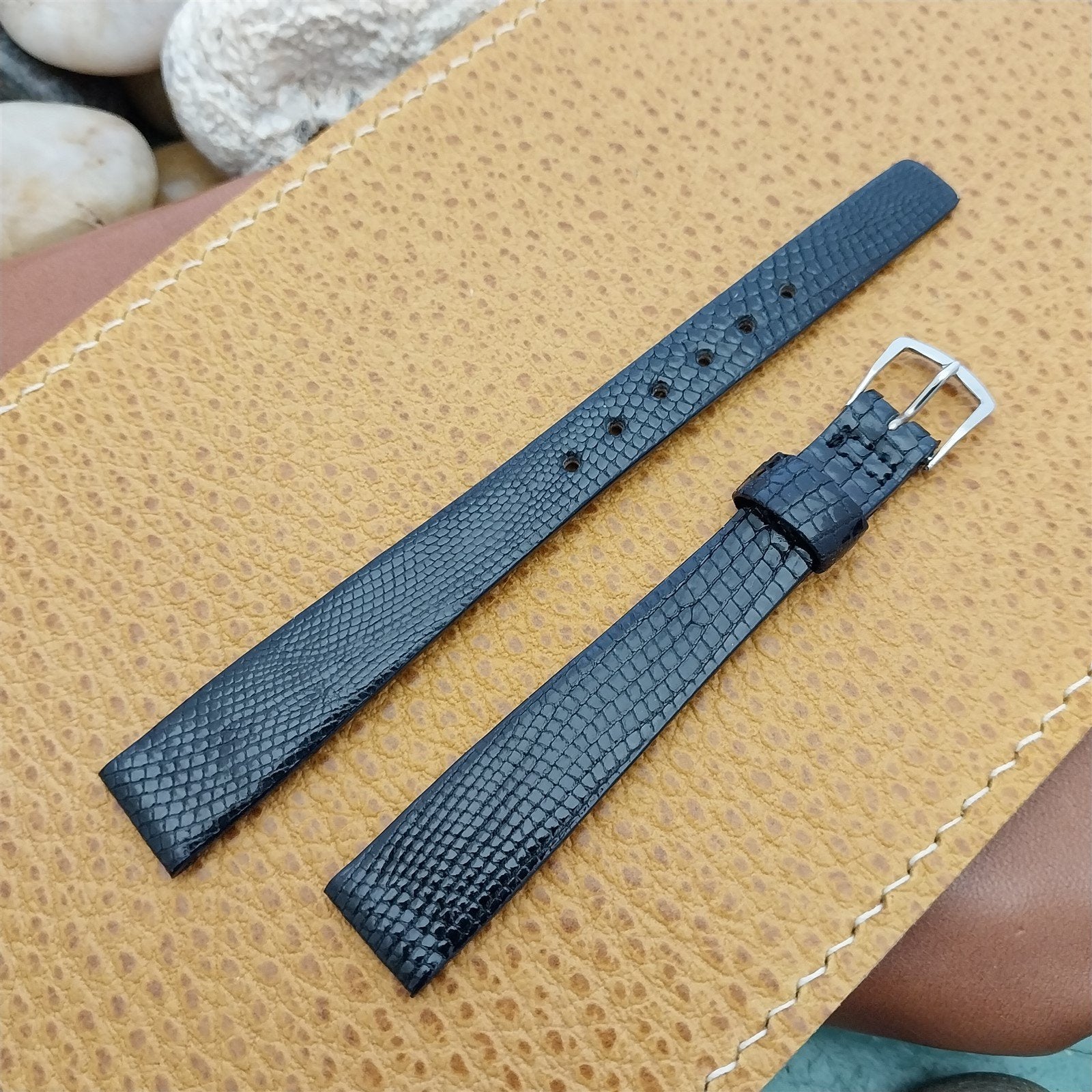 JB Champion Java Lizard 1/2" 13mm nos 1970s Vintage Watch Band