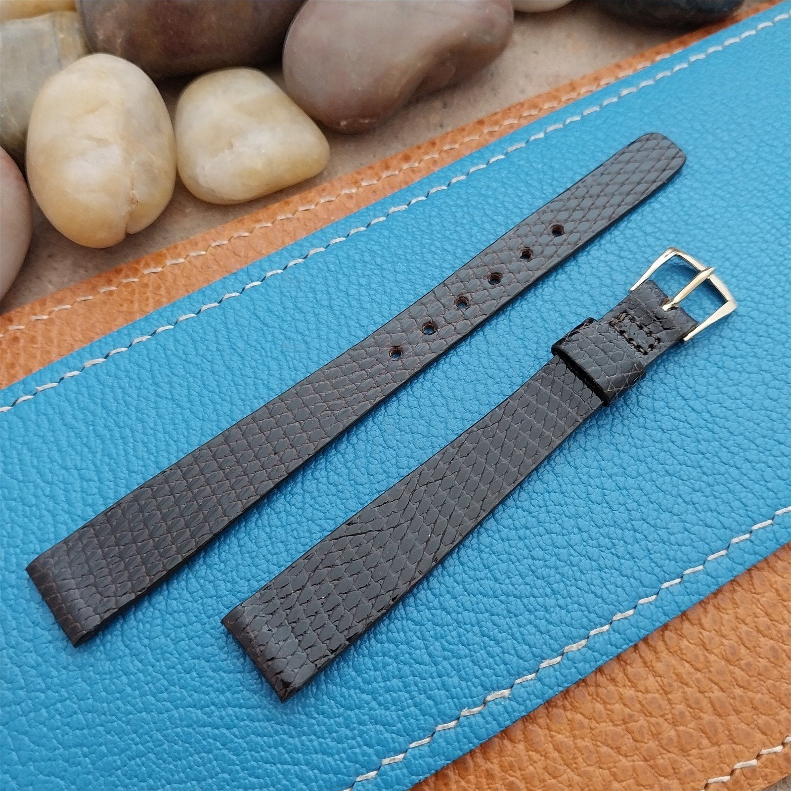 Ladies JB Champion Java Lizard 1/2" 13mm nos 1970s Vintage Watch Band