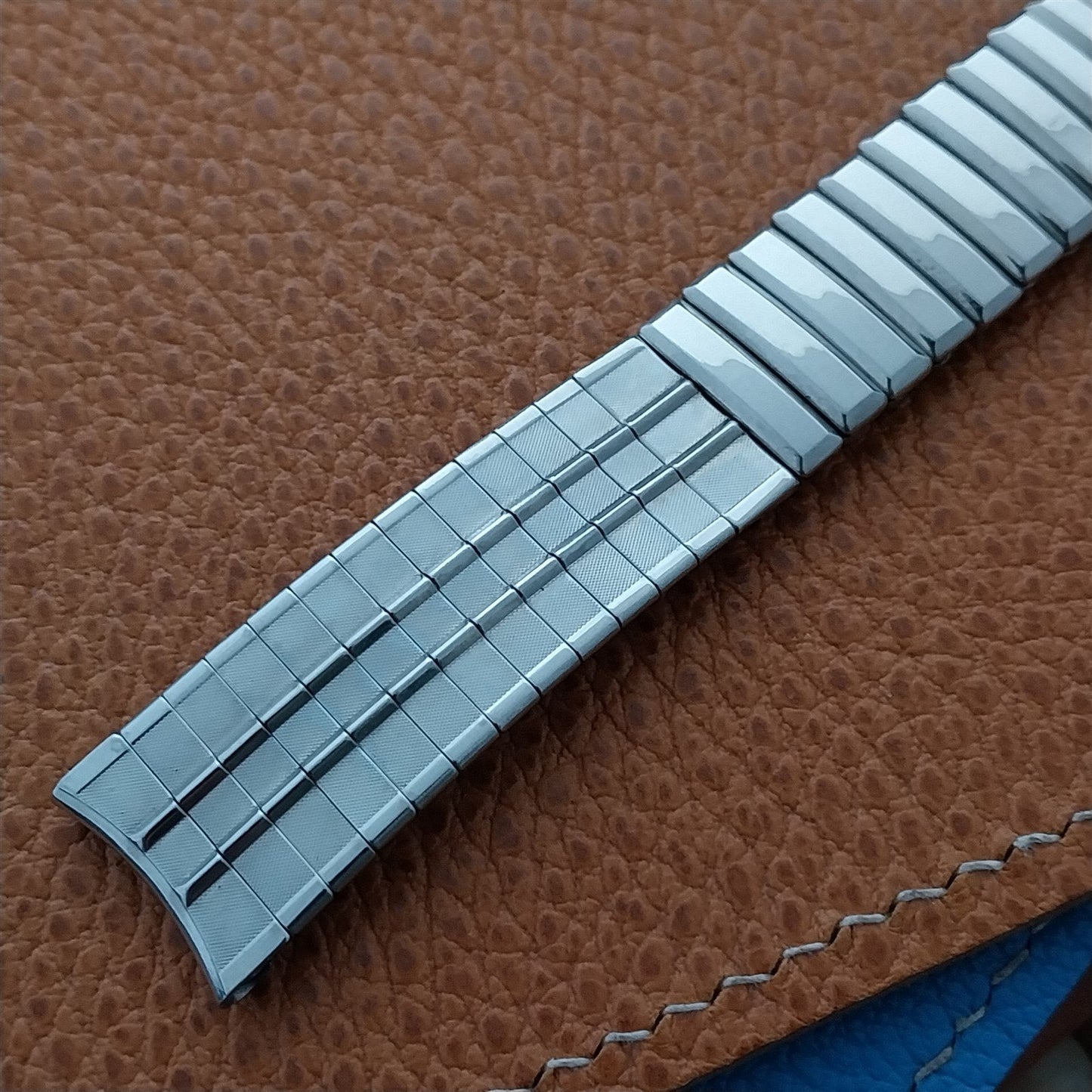 11/16" 17.2mm Stainless Steel Scott Unused nos 1970s Vintage Watch Band